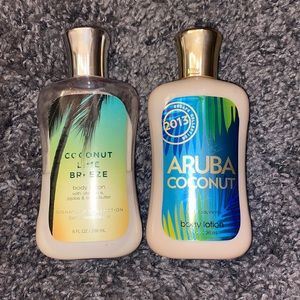 2 bath & body lotions